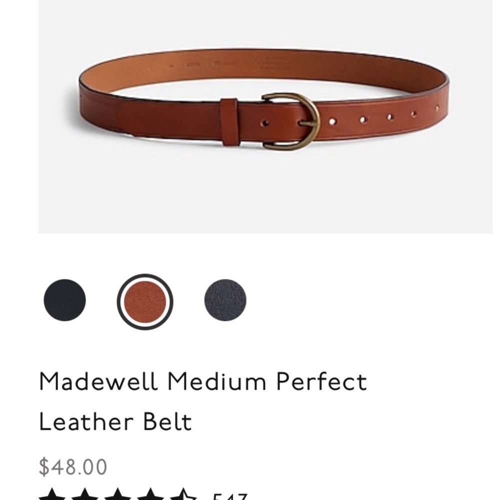 Madewell Belt - Medium